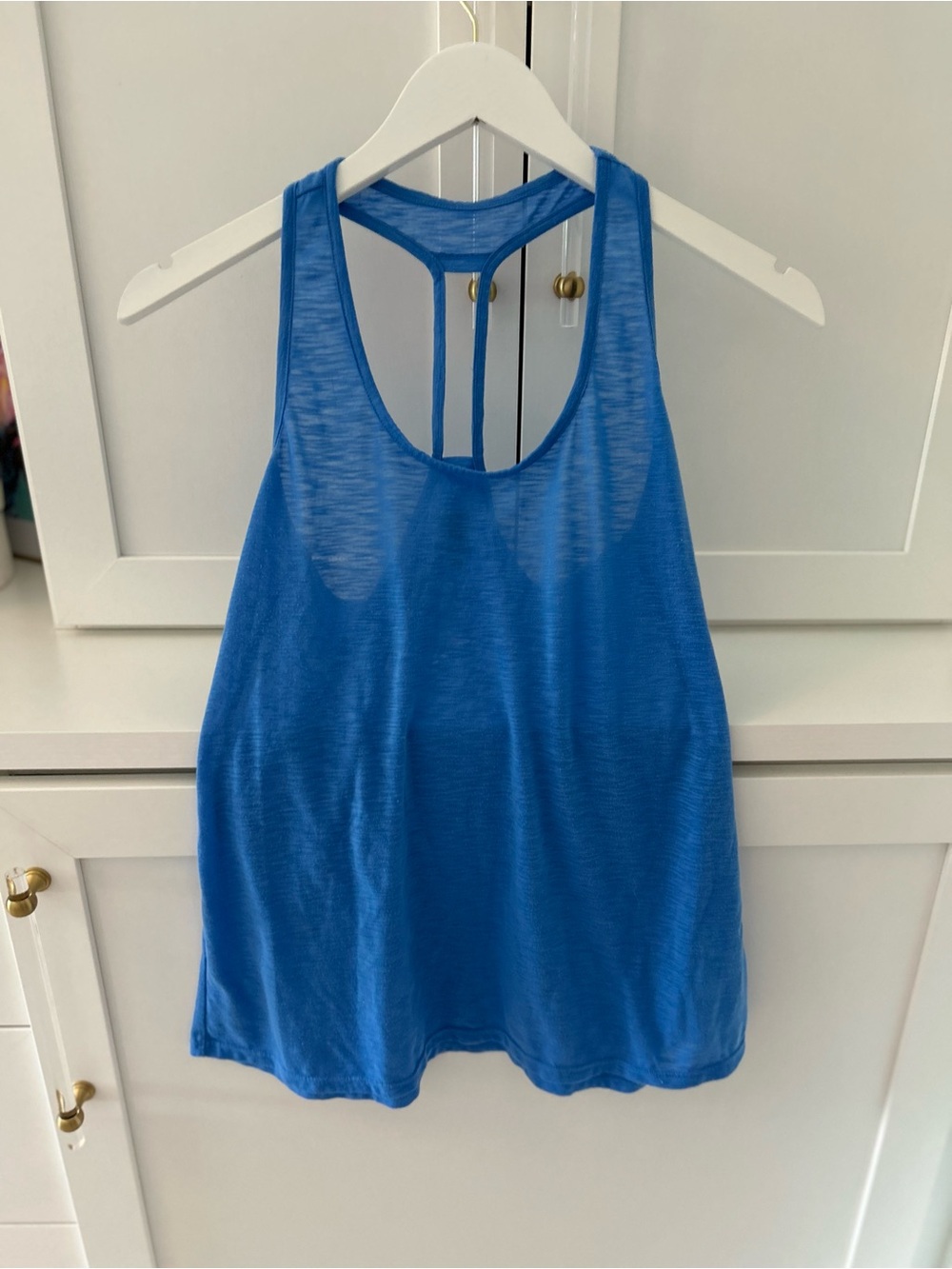Lilly Pulitzer Electric Blue Luxletic Tank Size Small